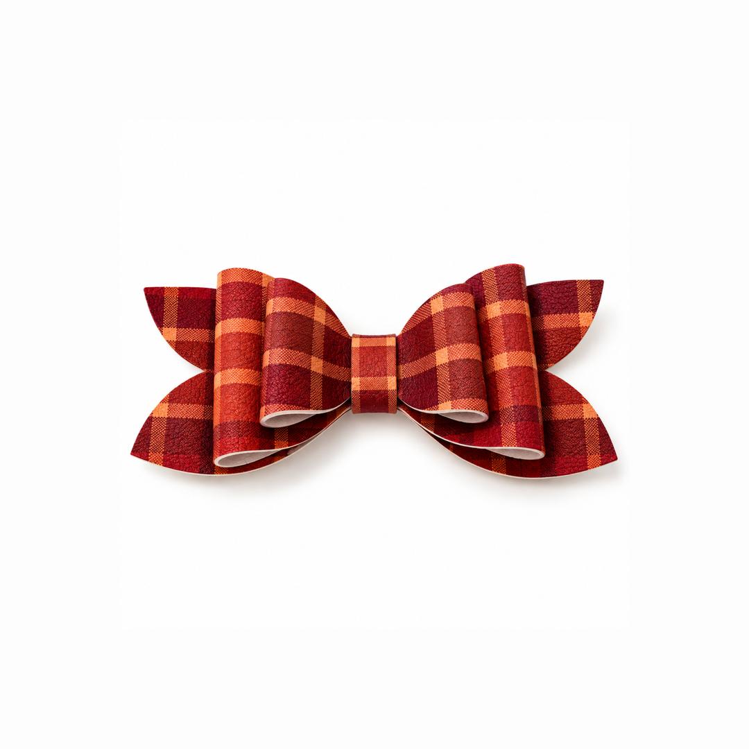 Luna Orchard Days | Faux Leather Bows