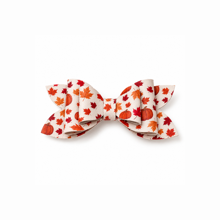 Luna Orchard Days | Faux Leather Bows