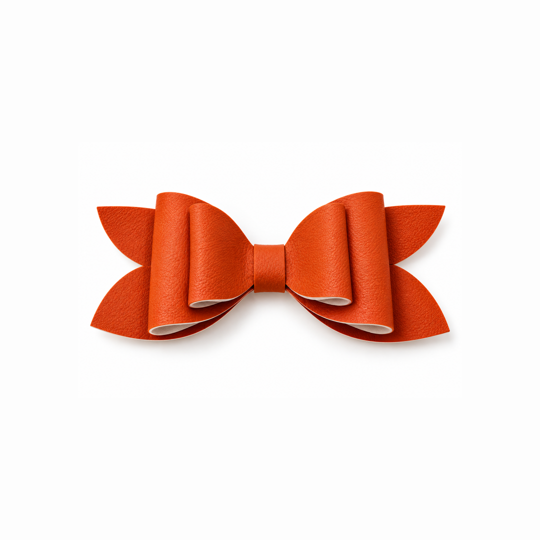 Luna Orchard Days | Faux Leather Bows