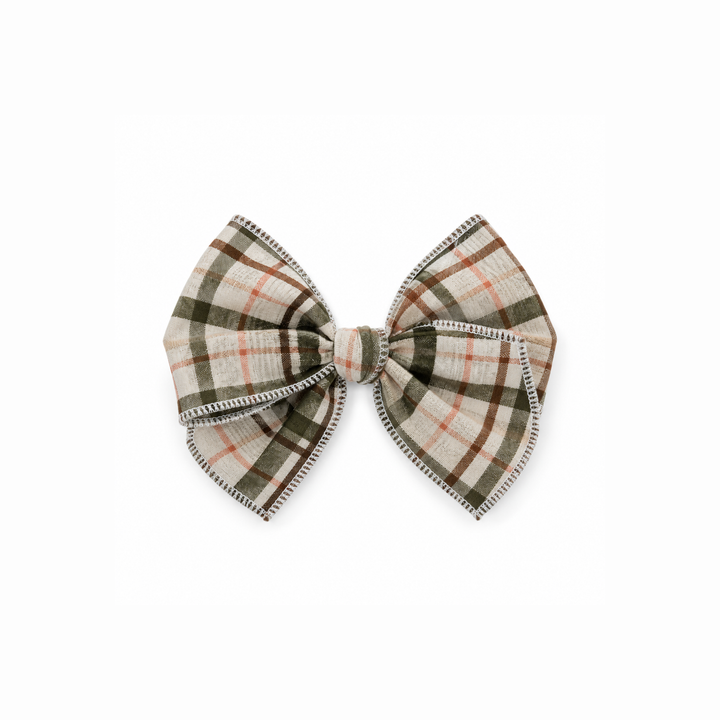 Sadie Cabin Weekend | Mini Serged Hair Bows