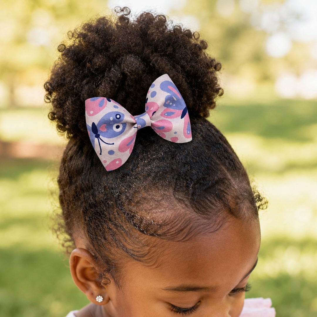 Pinch Butterfly | Faux Leather Hair Bow