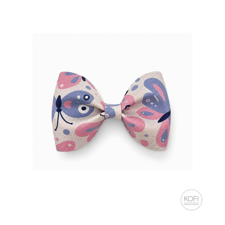 Pinch Butterfly | Faux Leather Hair Bow