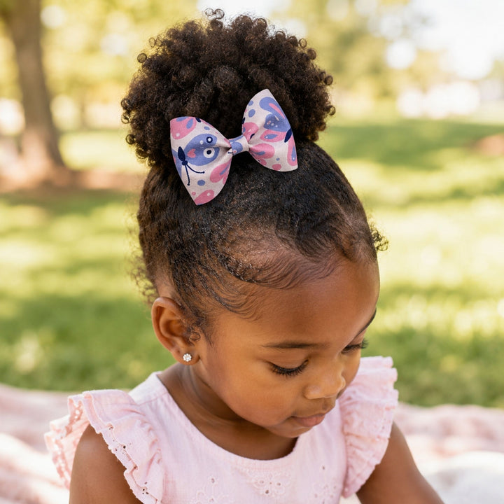 Pinch Butterfly | Faux Leather Hair Bow