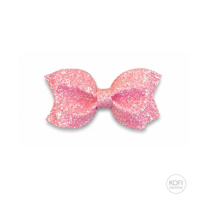 Pinch Pink | Glitter Hair Bow