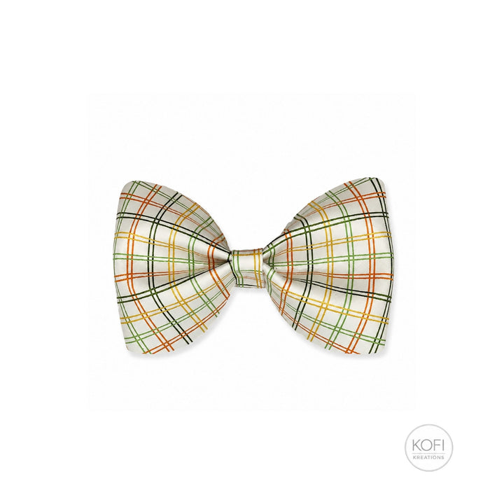 Pinch Vintage Rainbow | Faux Leather Hair Bow
