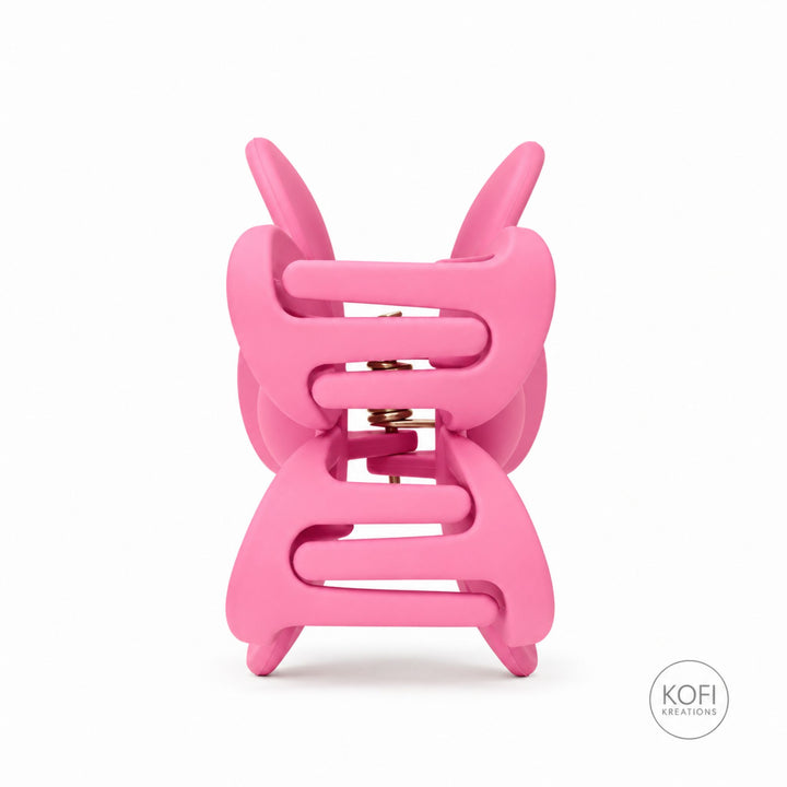 Pink Flower | Hair Claw