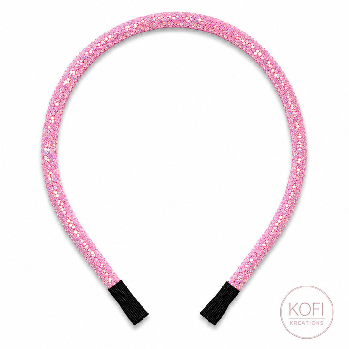 Pink | Glitter Headband