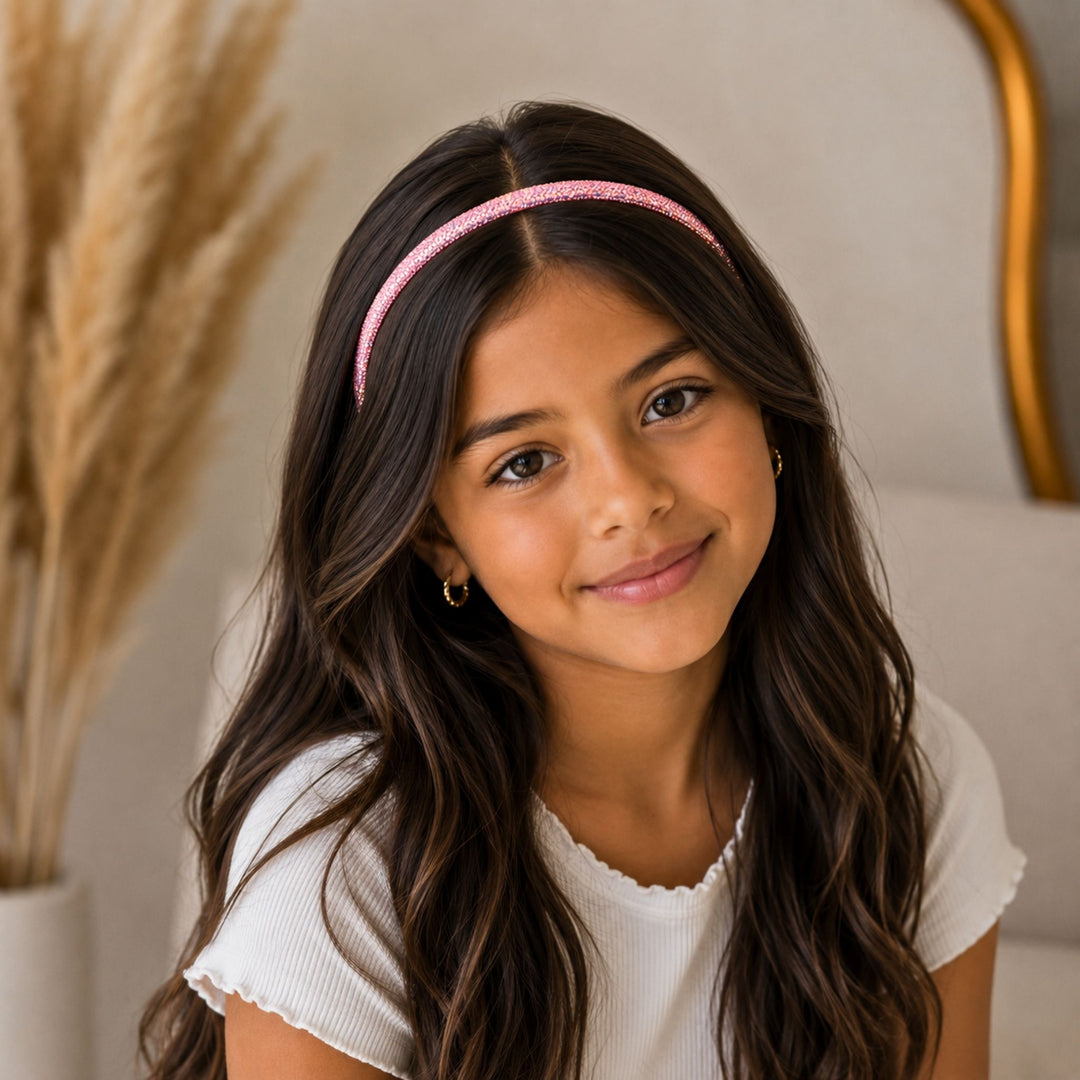 Pink | Glitter Headband