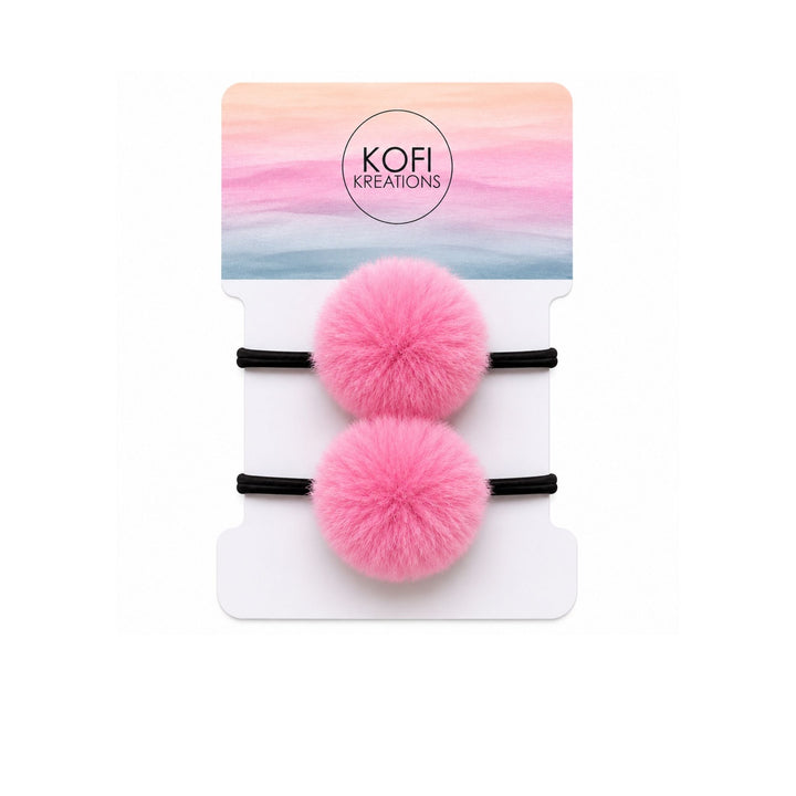 Fluffy Pom Pom | Hair Ties