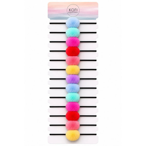 Fluffy Pom Pom | Hair Ties