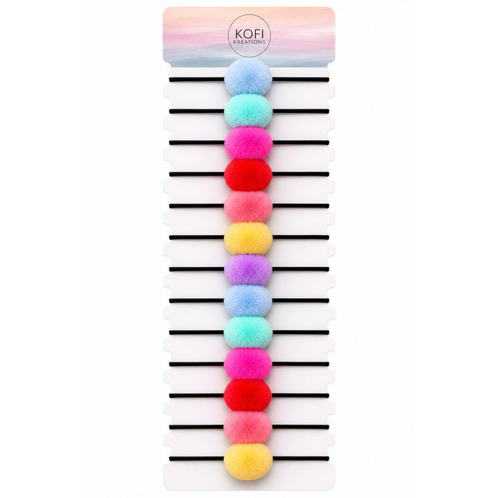 Fluffy Pom Pom | Hair Ties