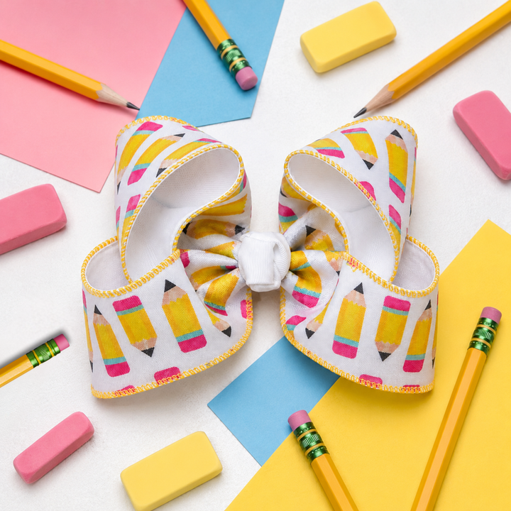 Pretty Little Pencils | Hair Bow