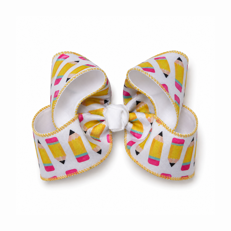 Pretty Little Pencils | Hair Bow