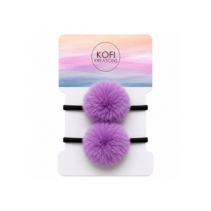 Fluffy Pom Pom | Hair Ties