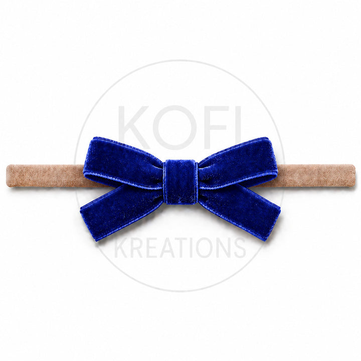 Small Velvet | Bow Headband