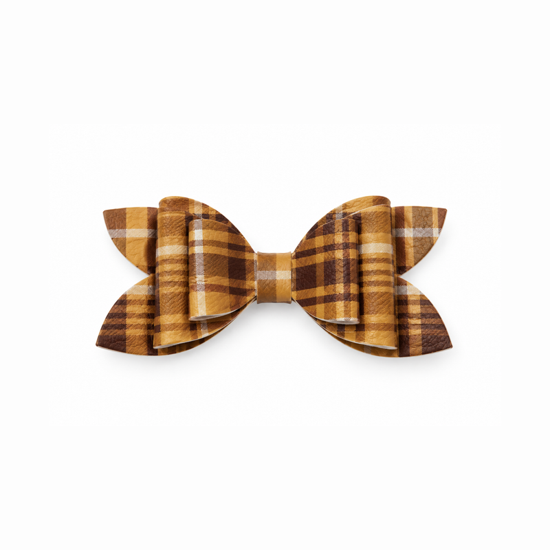 Luna Golden Days | Faux Leather Bows