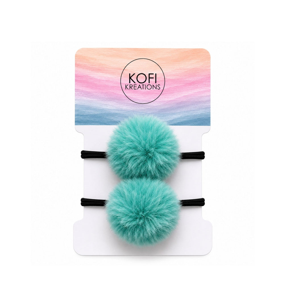 Fluffy Pom Pom | Hair Ties