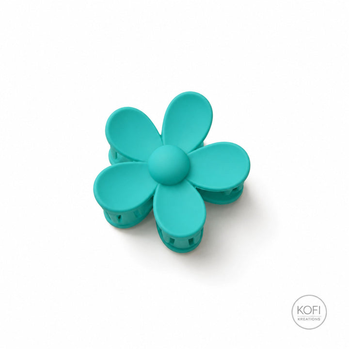 Turquoise Flower | Hair Claw