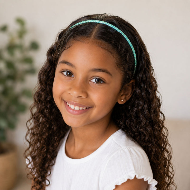 Turquoise | Glitter Headband