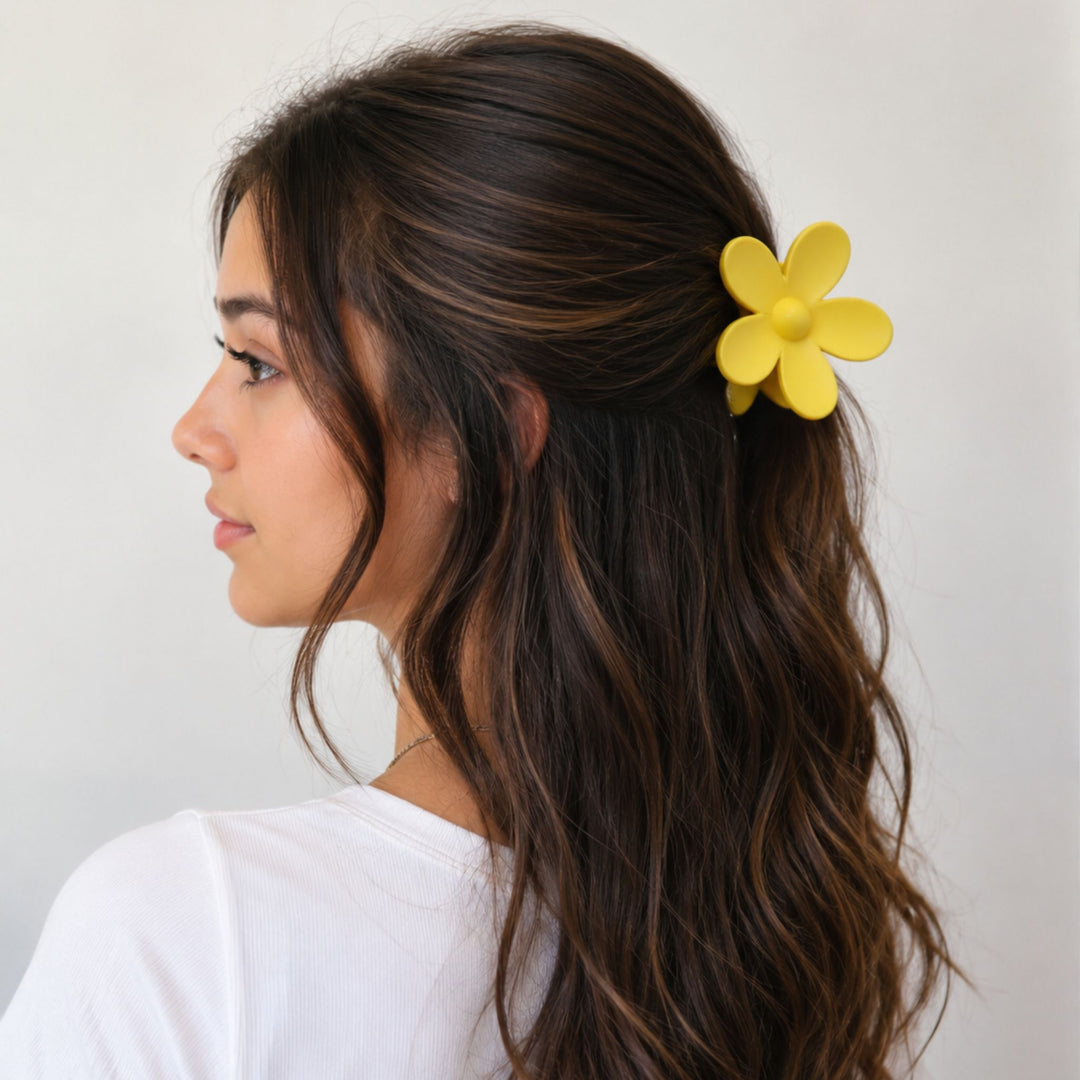 Yellow Flower | Hair Claw