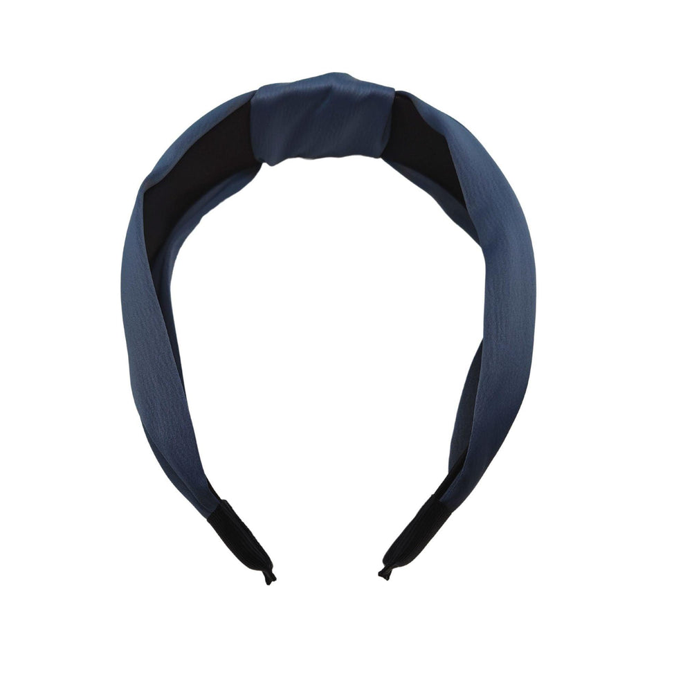 Blue Top Knot Headband - Kofi Kreations