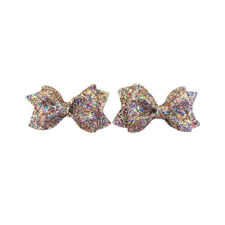 Confetti Glitter Pinch Hair Bow - Kofi Kreations