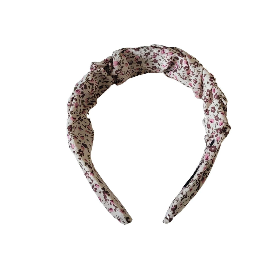 Floral Chiffon Headband - Kofi Kreations