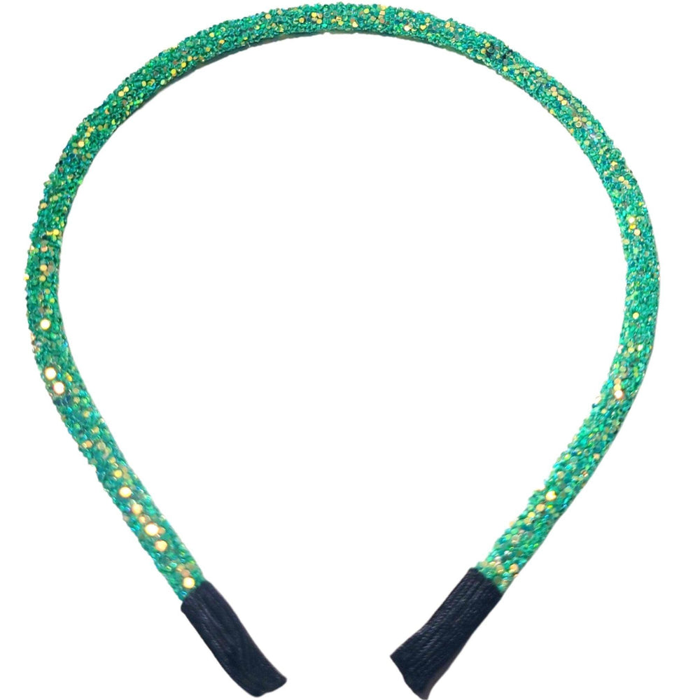 Green Glitter Headband - Kofi Kreations