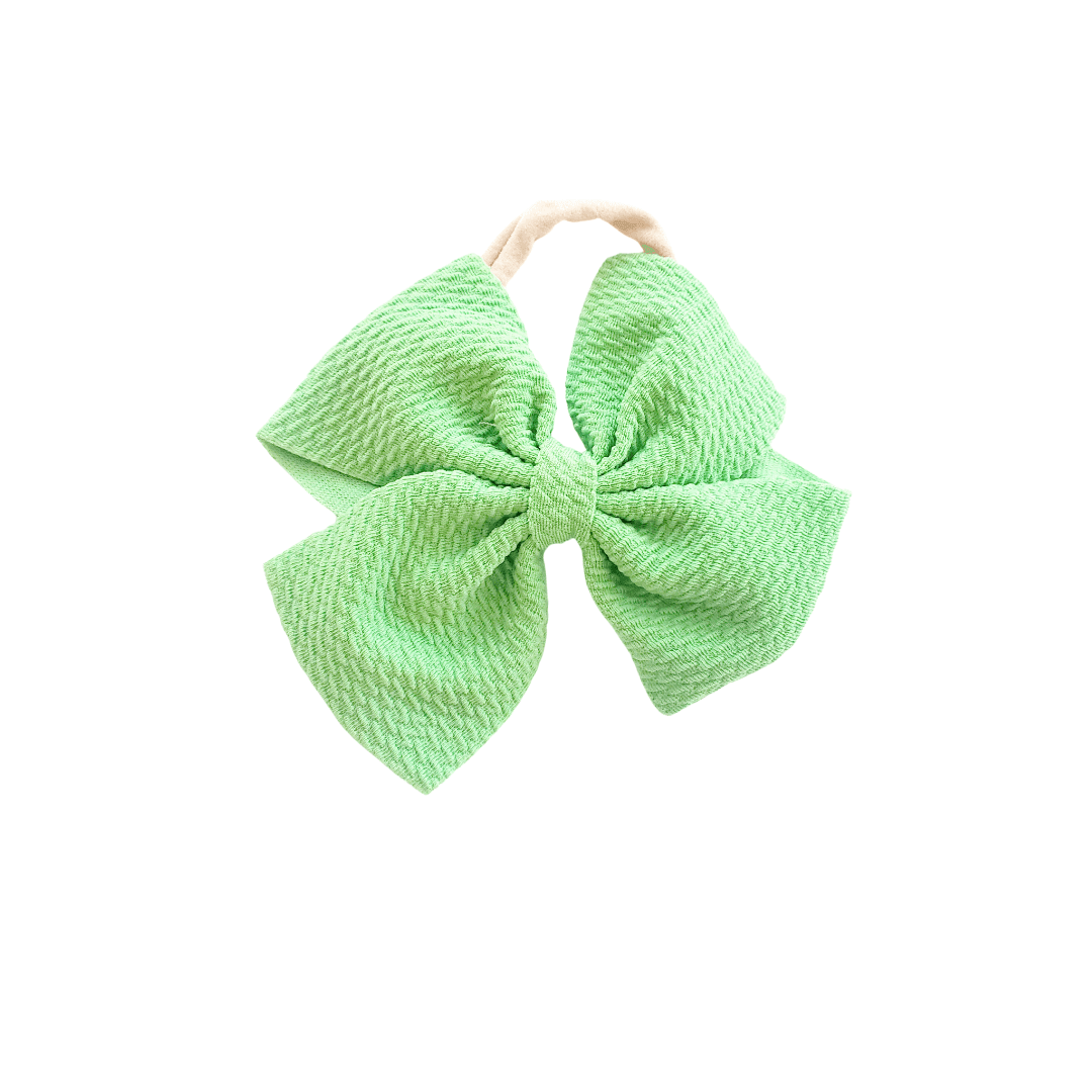 Green Pinwheel Headband - Kofi Kreations