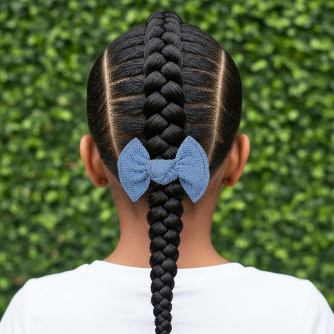Light Blue | Knot Hair Bows