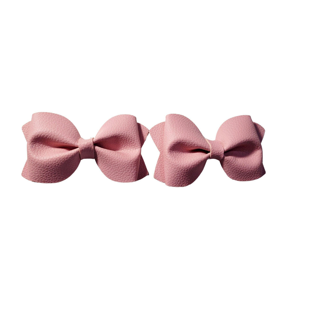 Pink Pinch Hair Bow - Kofi Kreations