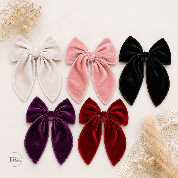 Fable | Velvet Hair Bows